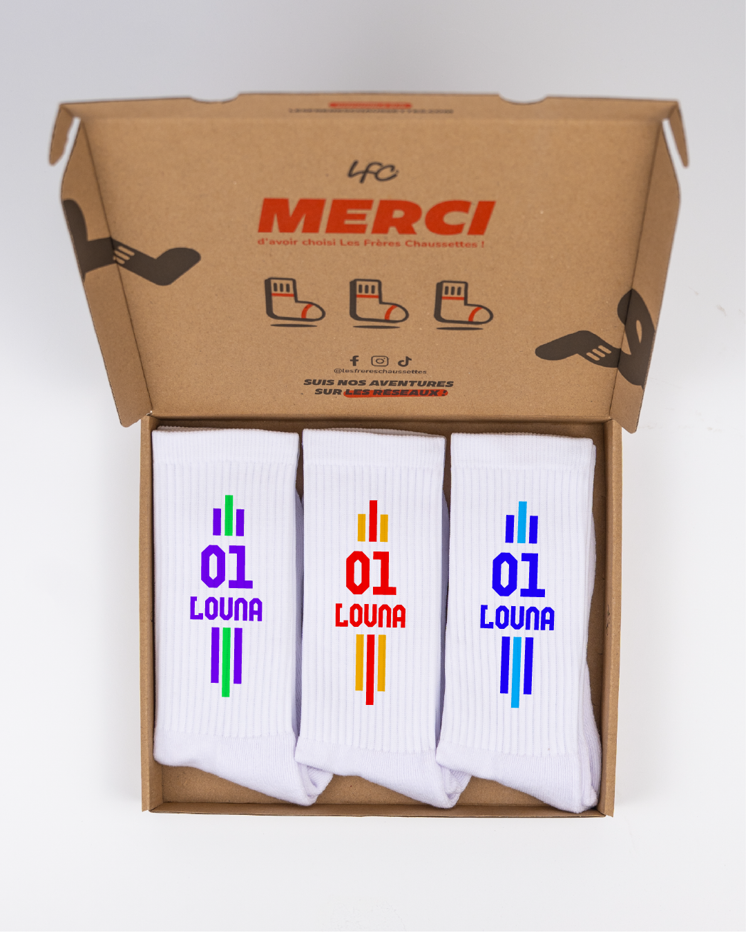 Packung mit 3 dynamischen Paaren
