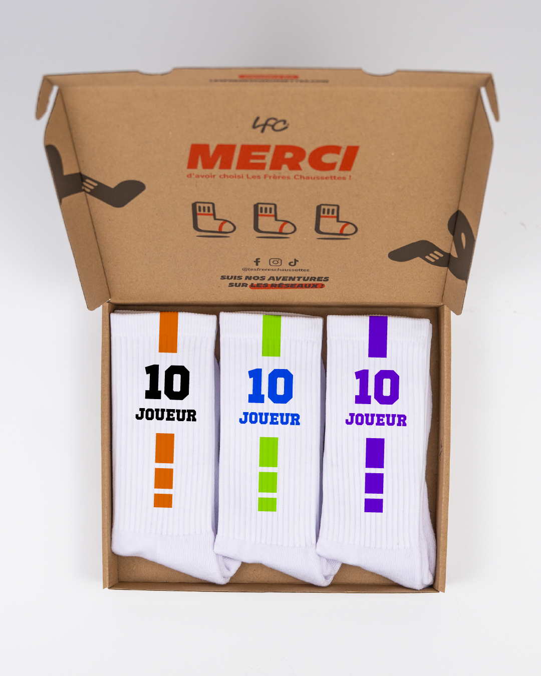 Packung mit 3 Originalpaaren