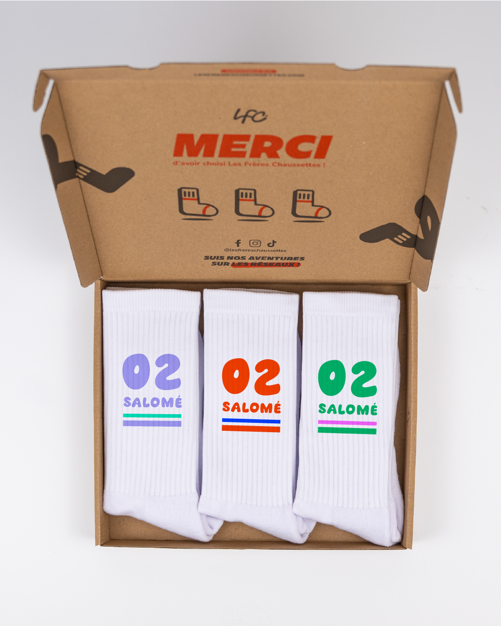 Packung mit 3 Groovy-Paaren