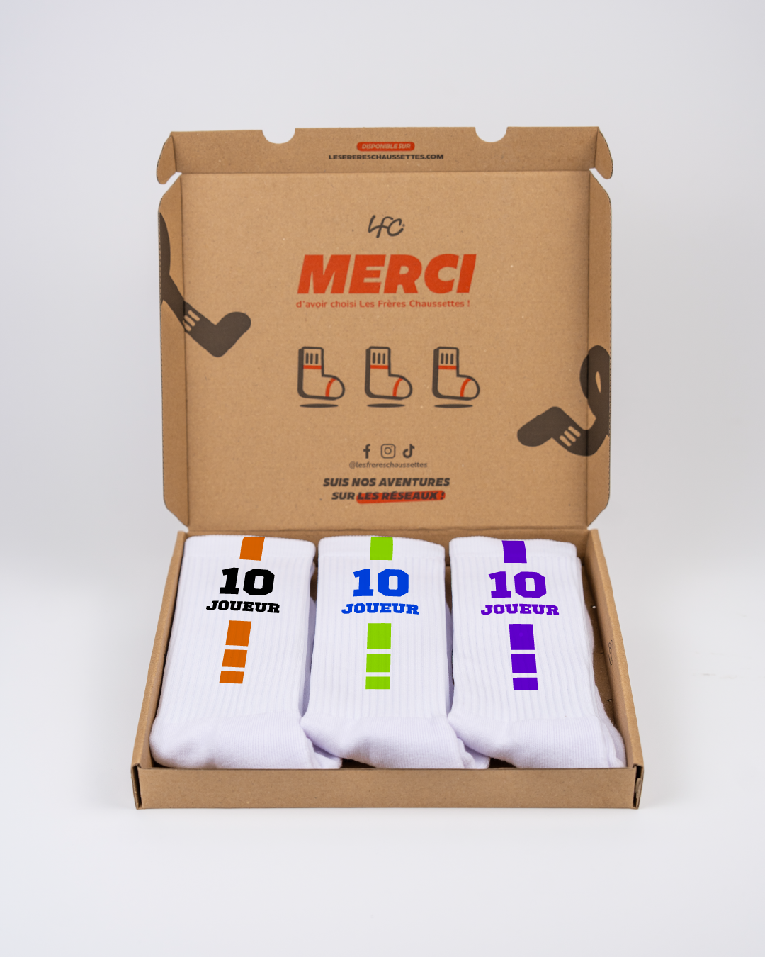 Packung mit 3 Originalpaaren