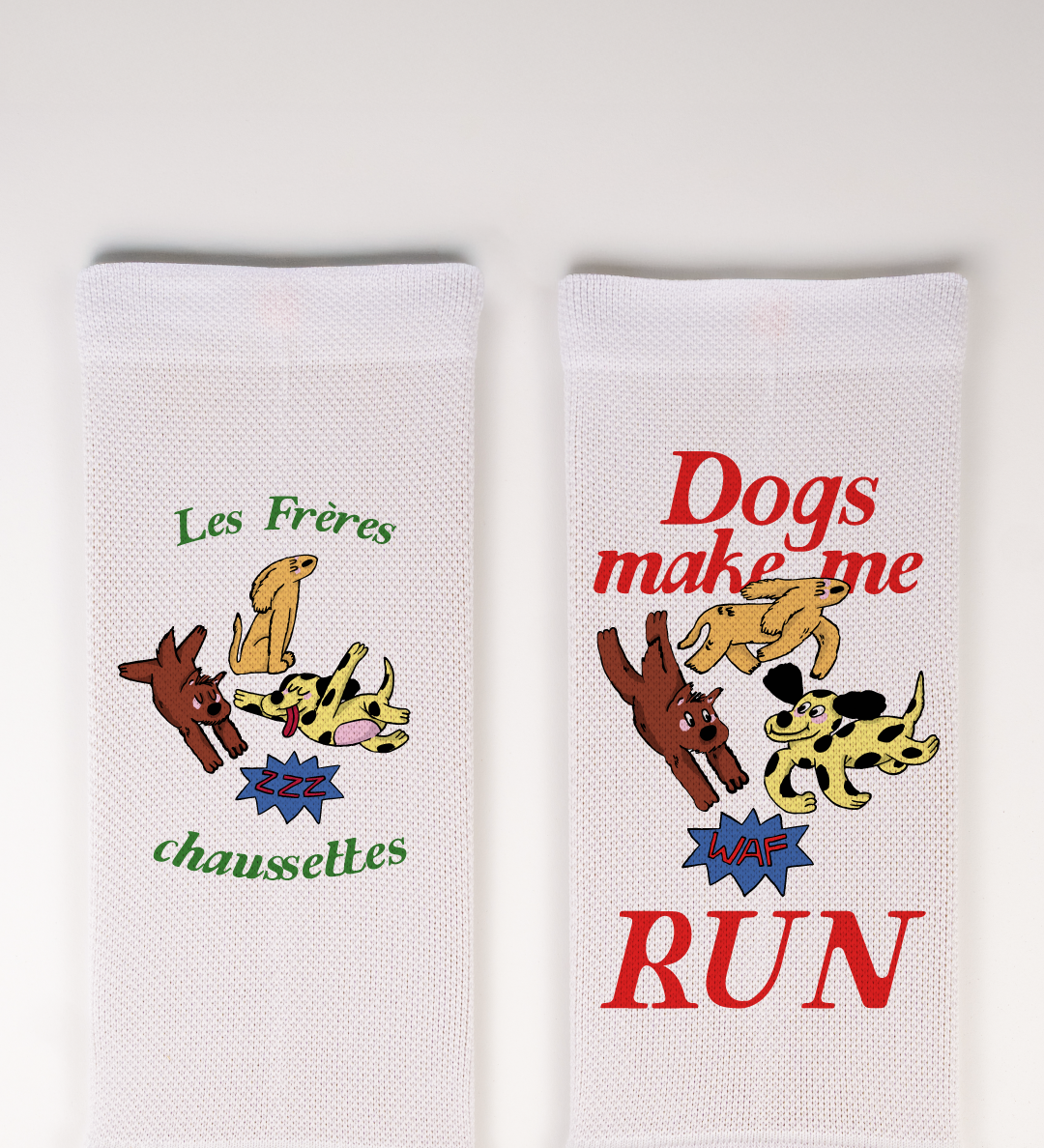 DOGS MAKE ME RUN