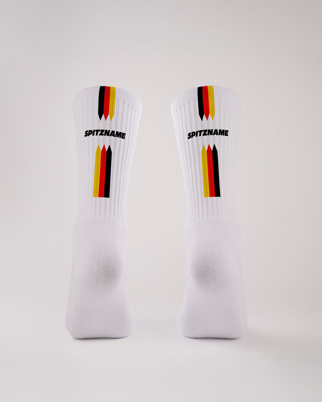 Dreifarbige Radfahrer
