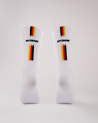 Dreifarbige Radfahrer