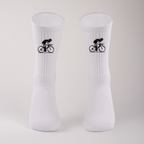 Dreifarbige Radfahrer