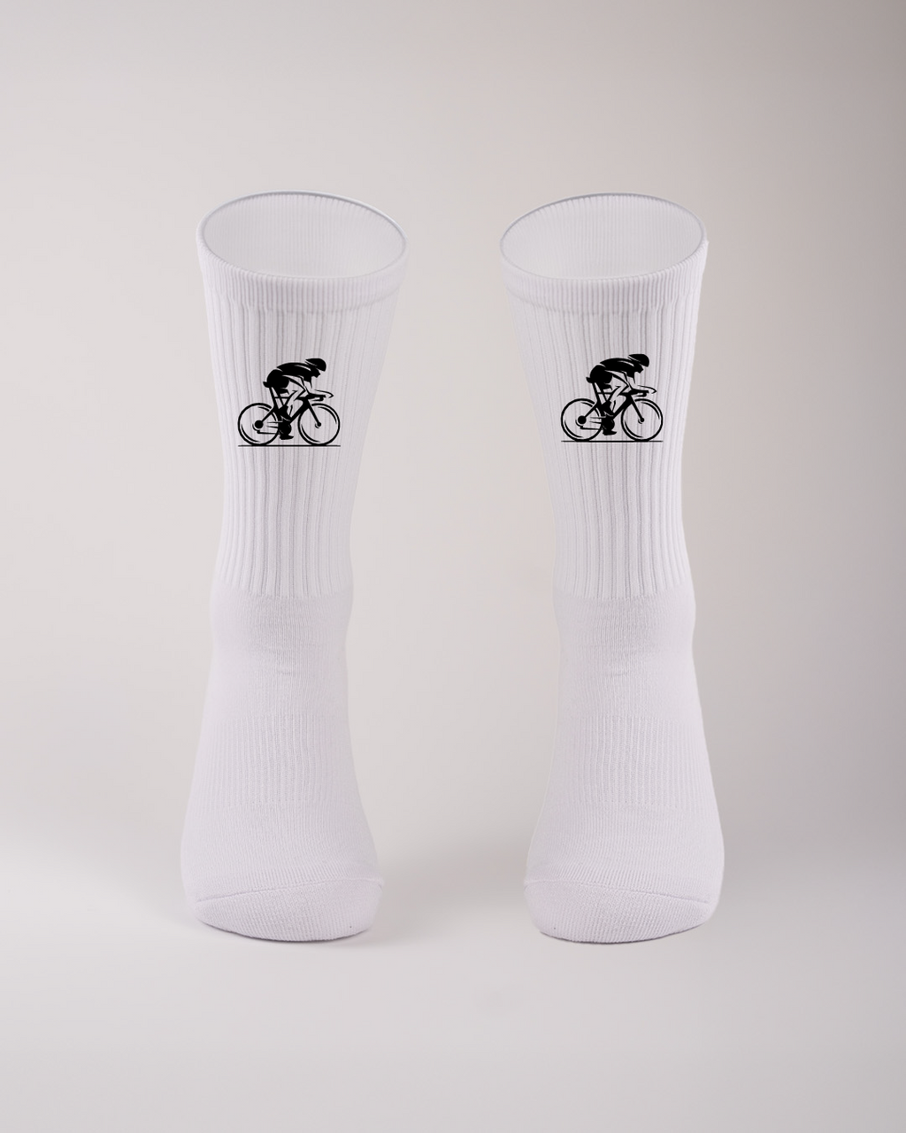 Dreifarbige Radfahrer