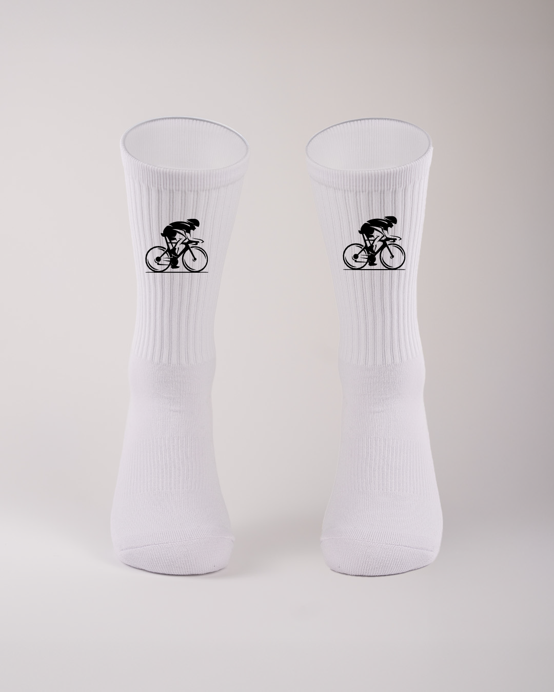 Dreifarbige Radfahrer